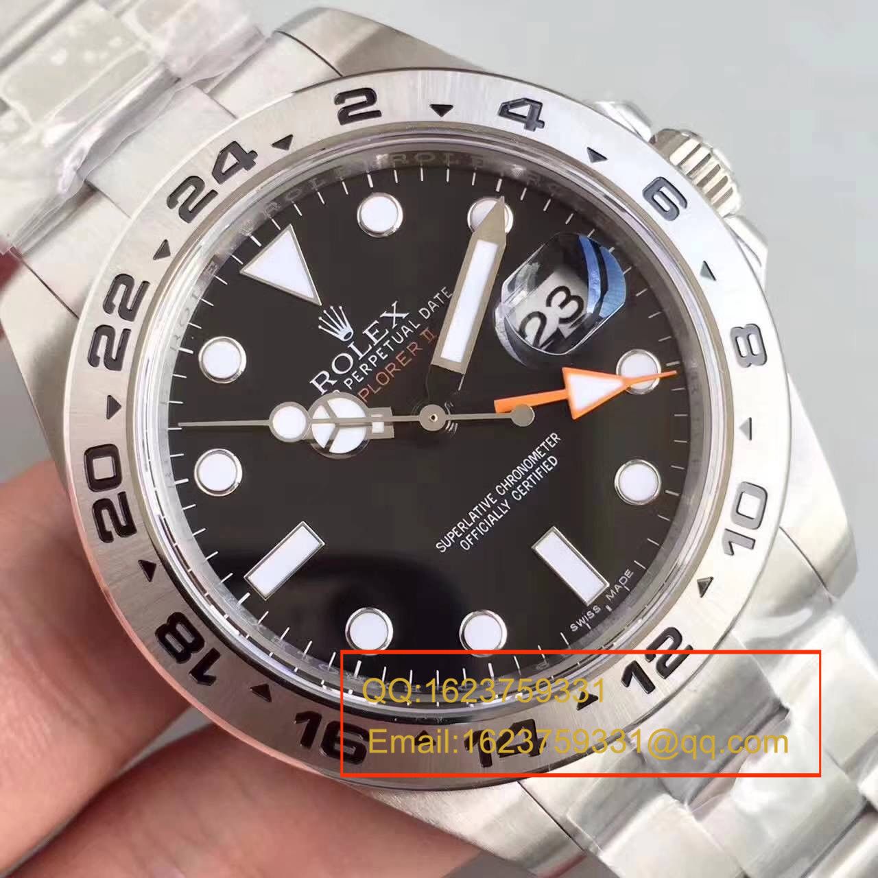 【N厂V7版1:1超A精仿手表】ROLEX劳力士EXP2探险家型系列探险者二代216570-77210 黑盘腕表 / RBG050