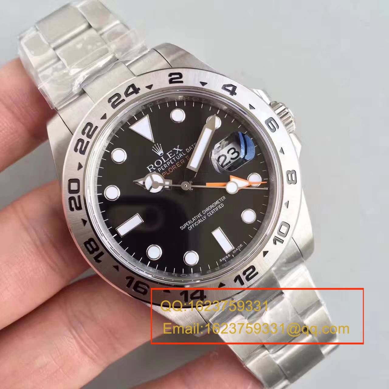 【N厂V7版1:1超A精仿手表】ROLEX劳力士EXP2探险家型系列探险者二代216570-77210 黑盘腕表 / RBG050