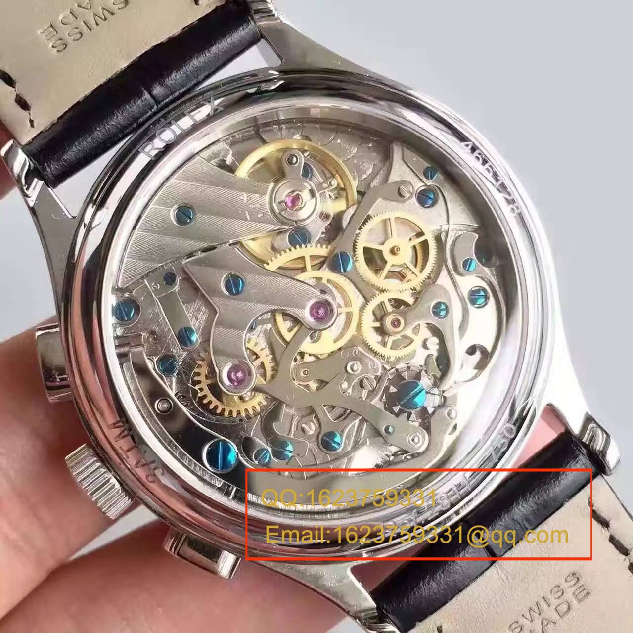 【台湾厂1:1复刻手表】劳力士复古款多功能手动计时腕表 