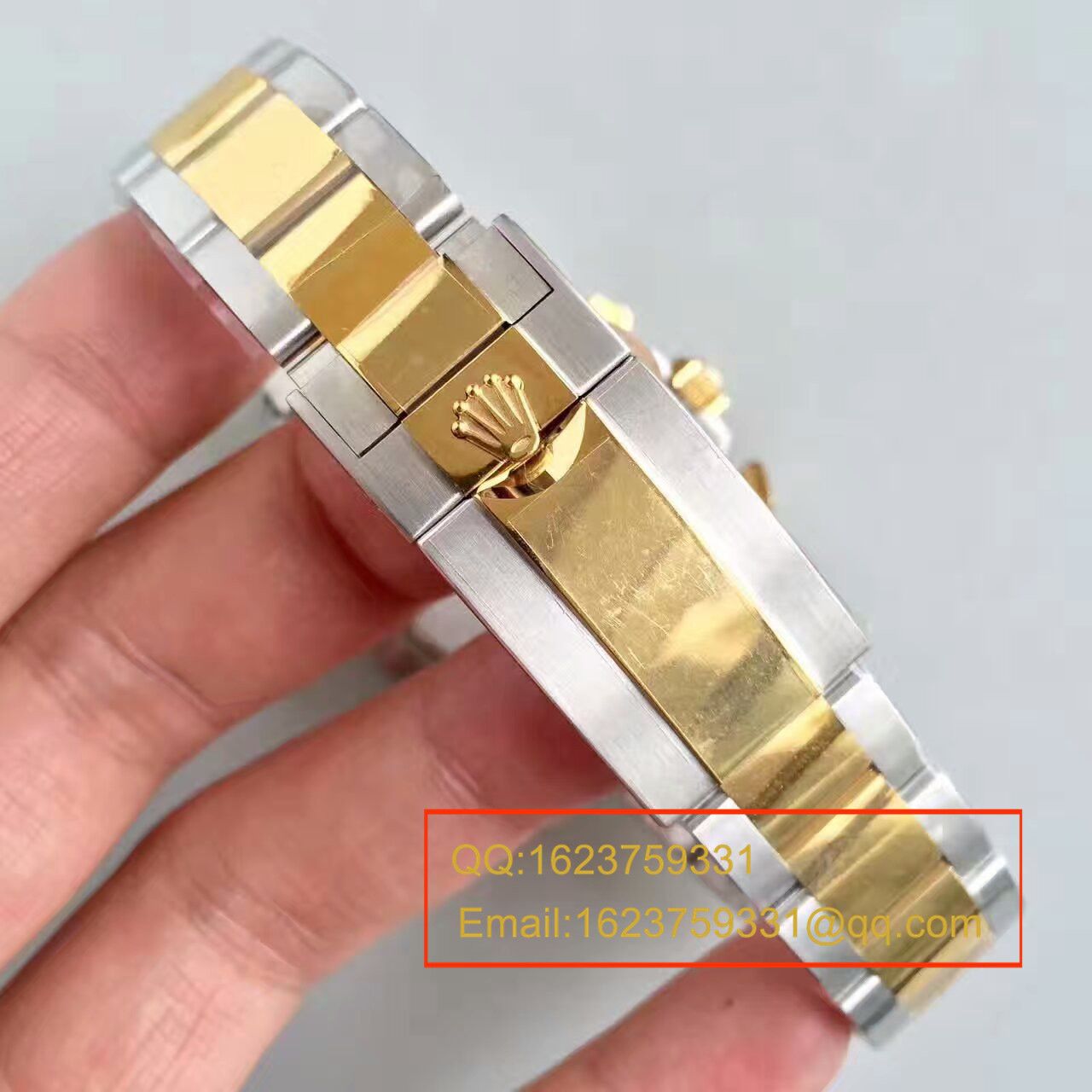 【JF厂1:1复刻高仿手表】劳力士宇宙计型迪通拿系列116508金盘腕表 / R129