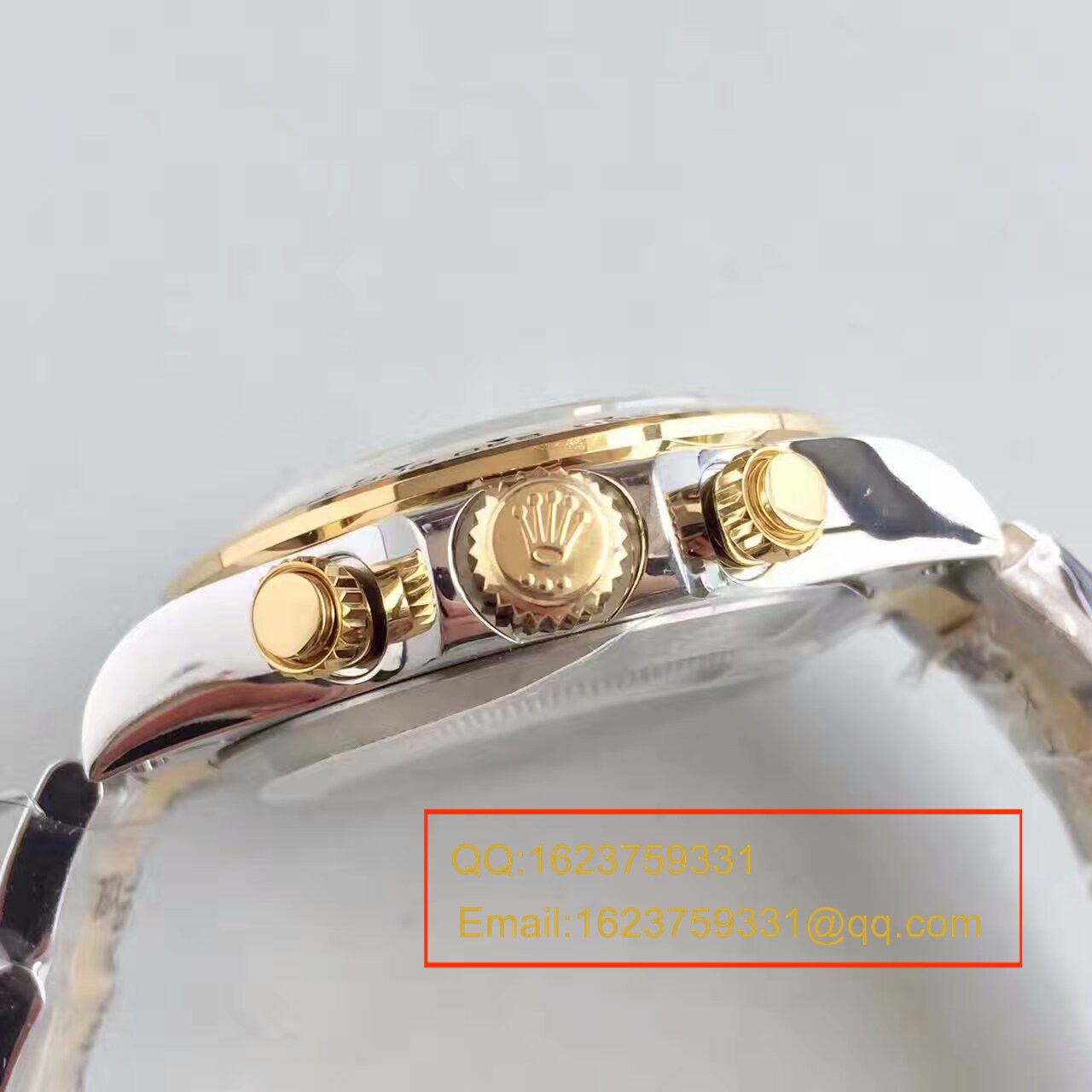 【JF厂1:1复刻手表】劳力士宇宙计型迪通拿系列116508金盘腕表 