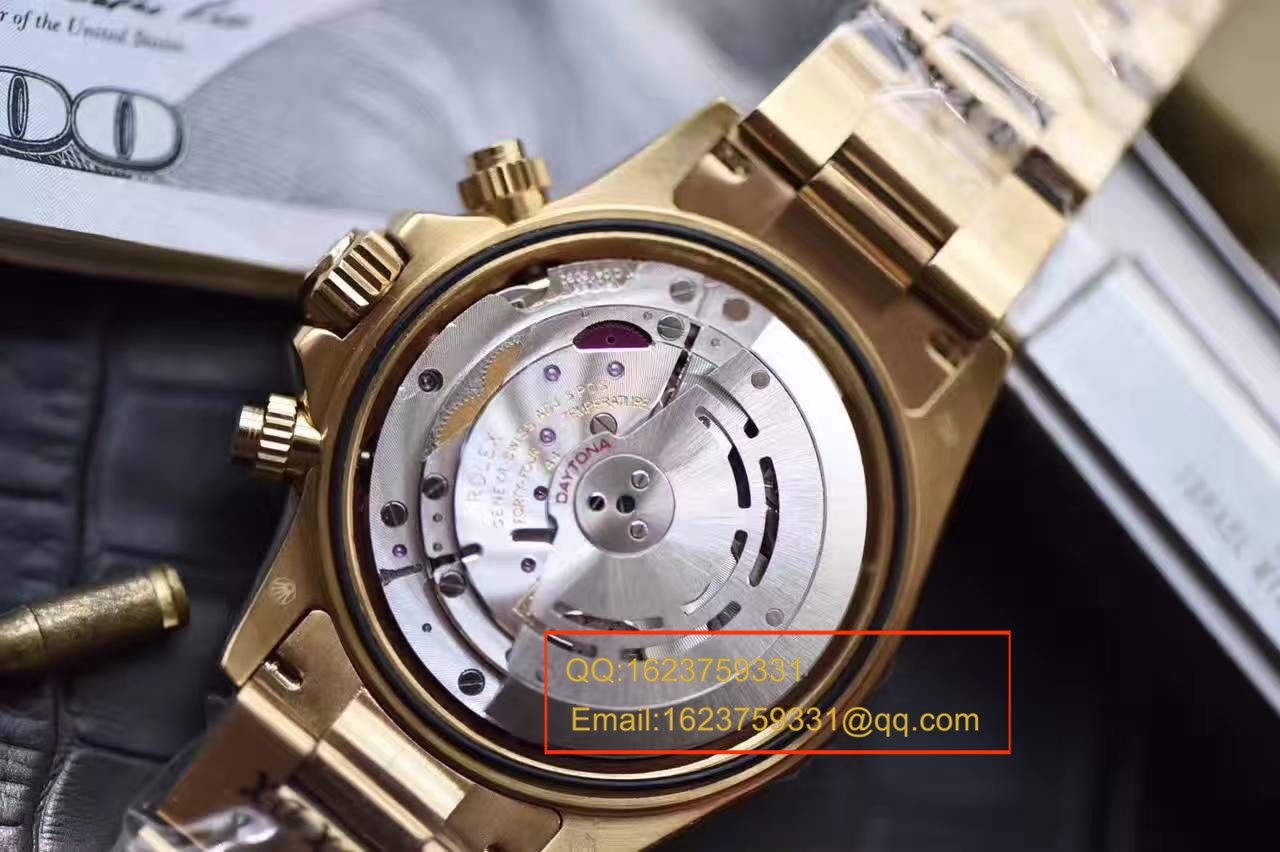 【台湾厂一比一超A高仿手表】劳力士宇宙计型迪通拿系列116528 蓝色表盘腕表 