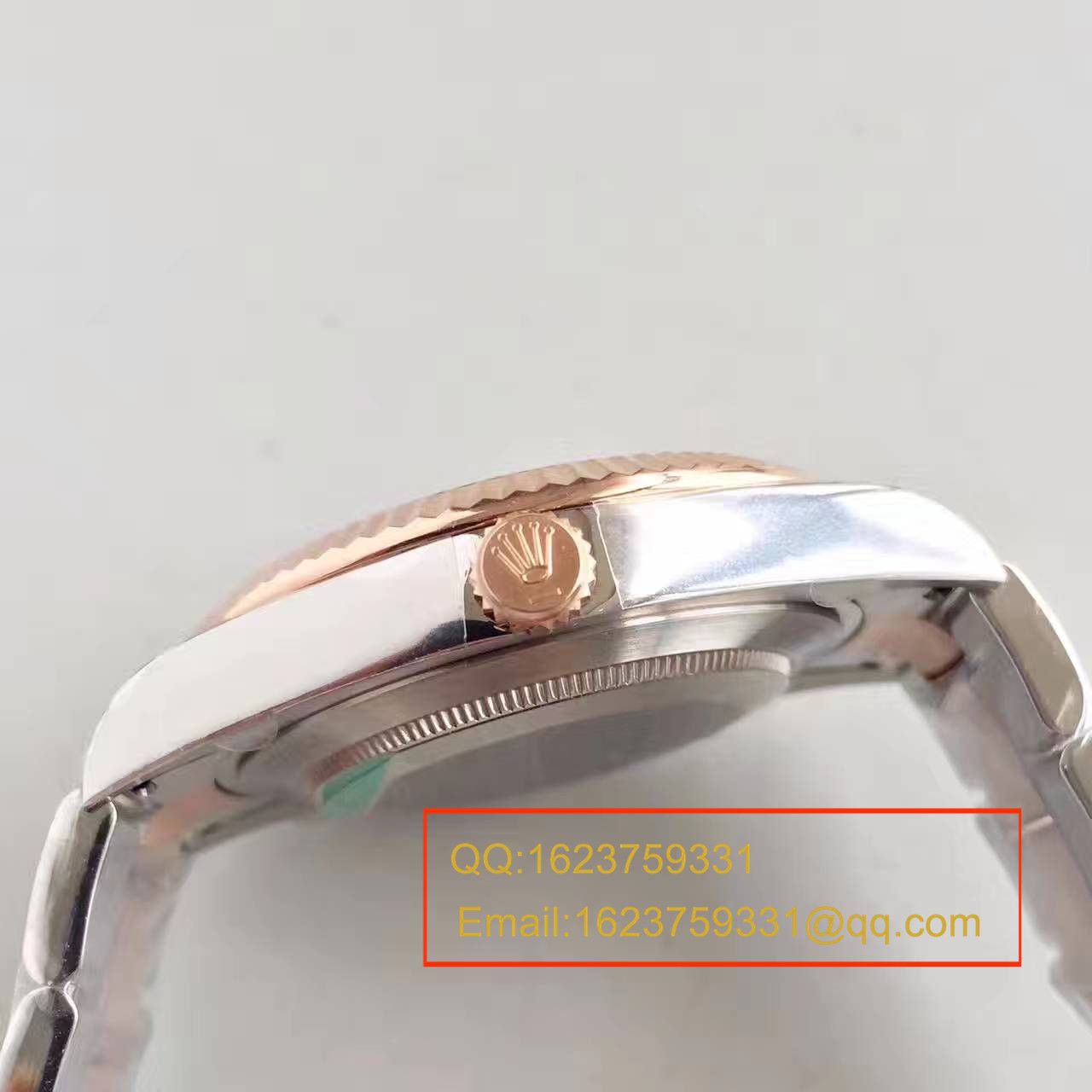 【NOOB厂1:1顶级复刻手表】劳力士日志型系列126331巧克力盘镶钻腕表 / R161