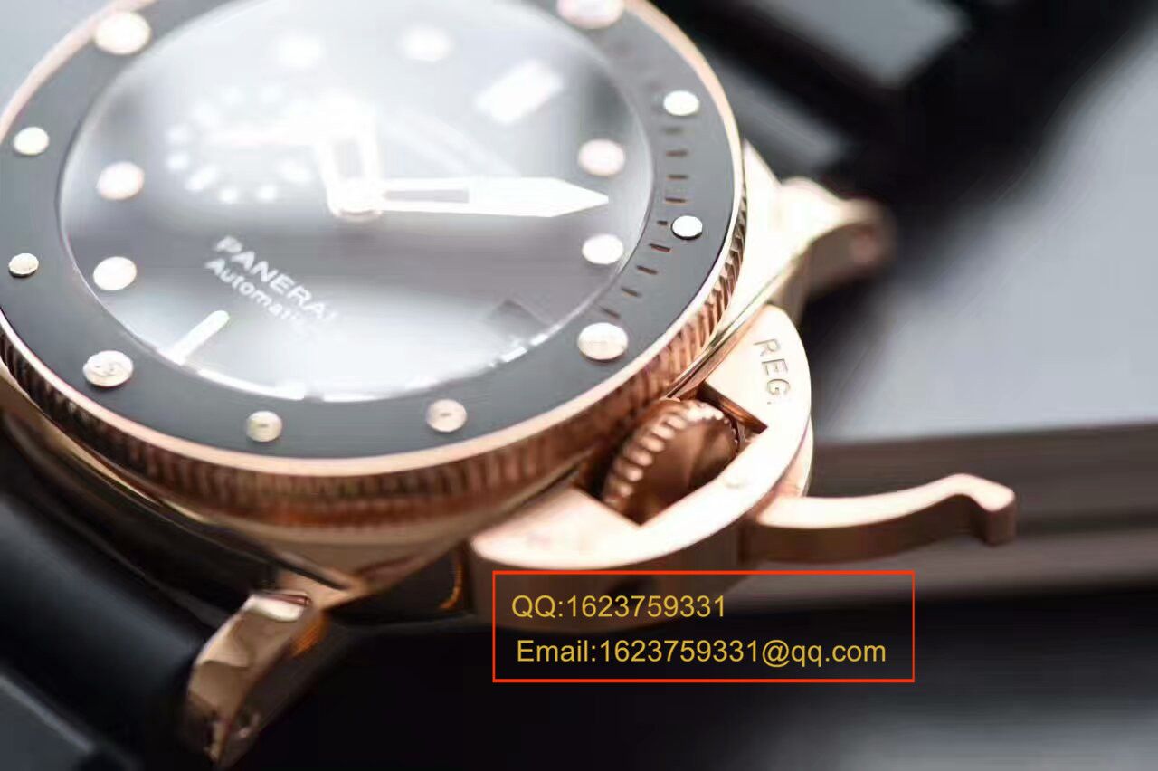 【视频评测XF一比一顶级复刻手表】沛纳海Luminor 1950系列PAM00684霍建华代言小金表 
