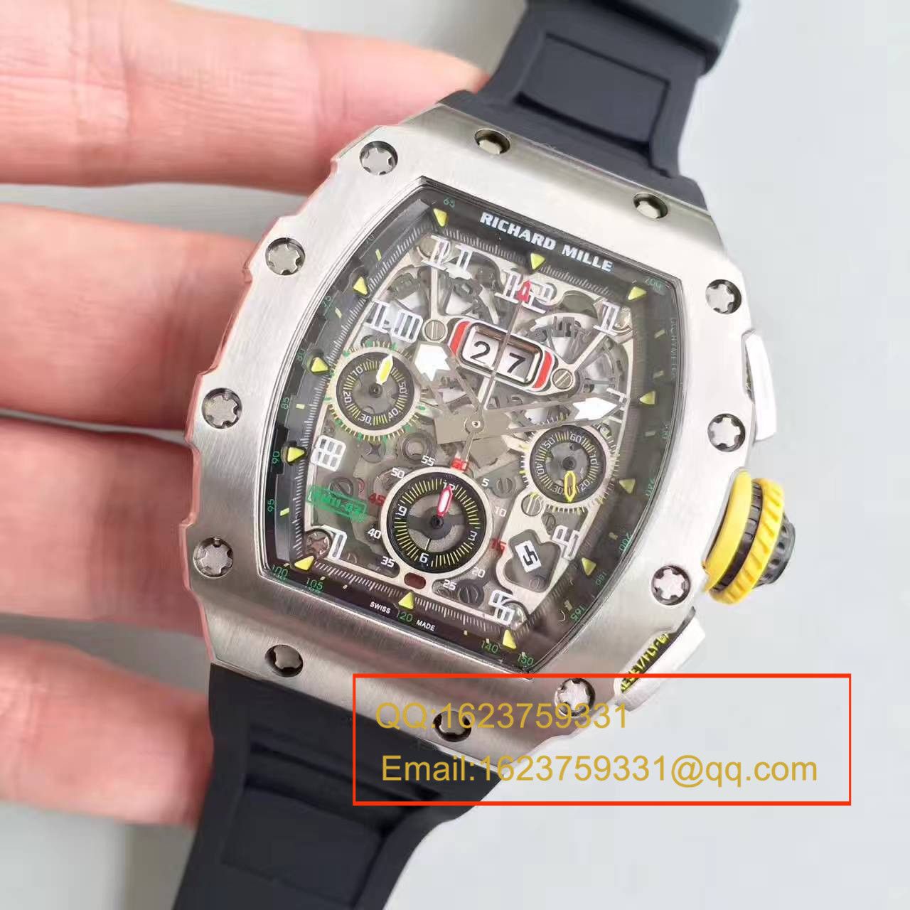 【RM厂一比一超A高仿手表】理查德.米勒男士系列 RM 11-03 V2升级版腕表 