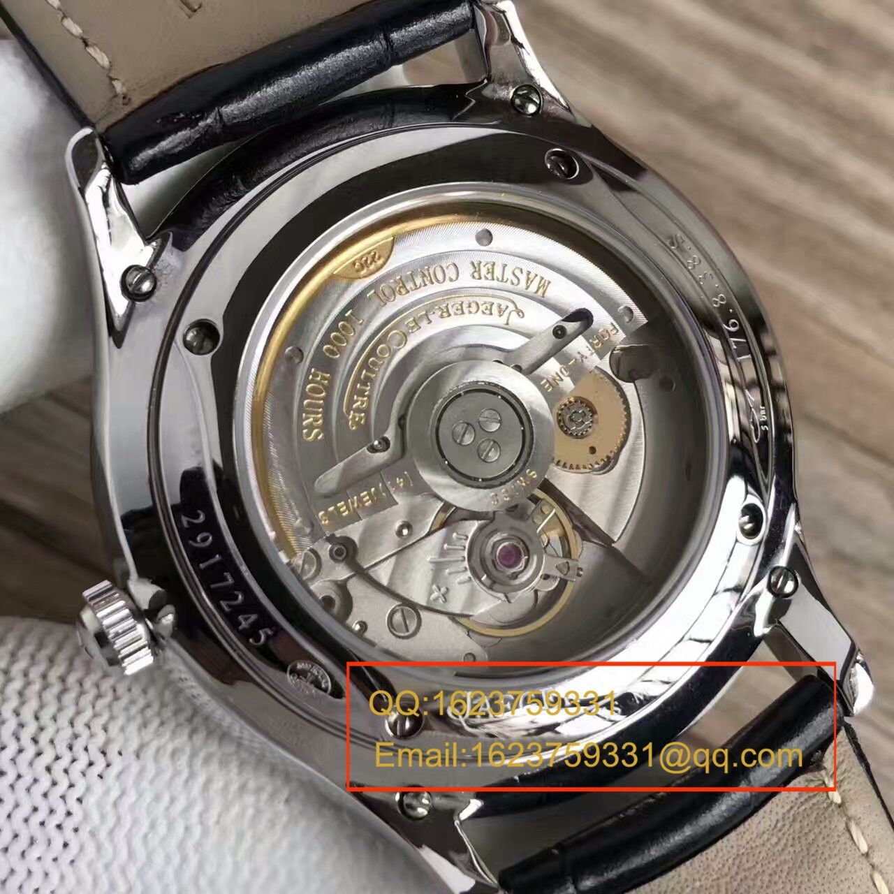 【台湾厂1:1复刻手表】积家超薄日历大师系列Q1288430腕表 
