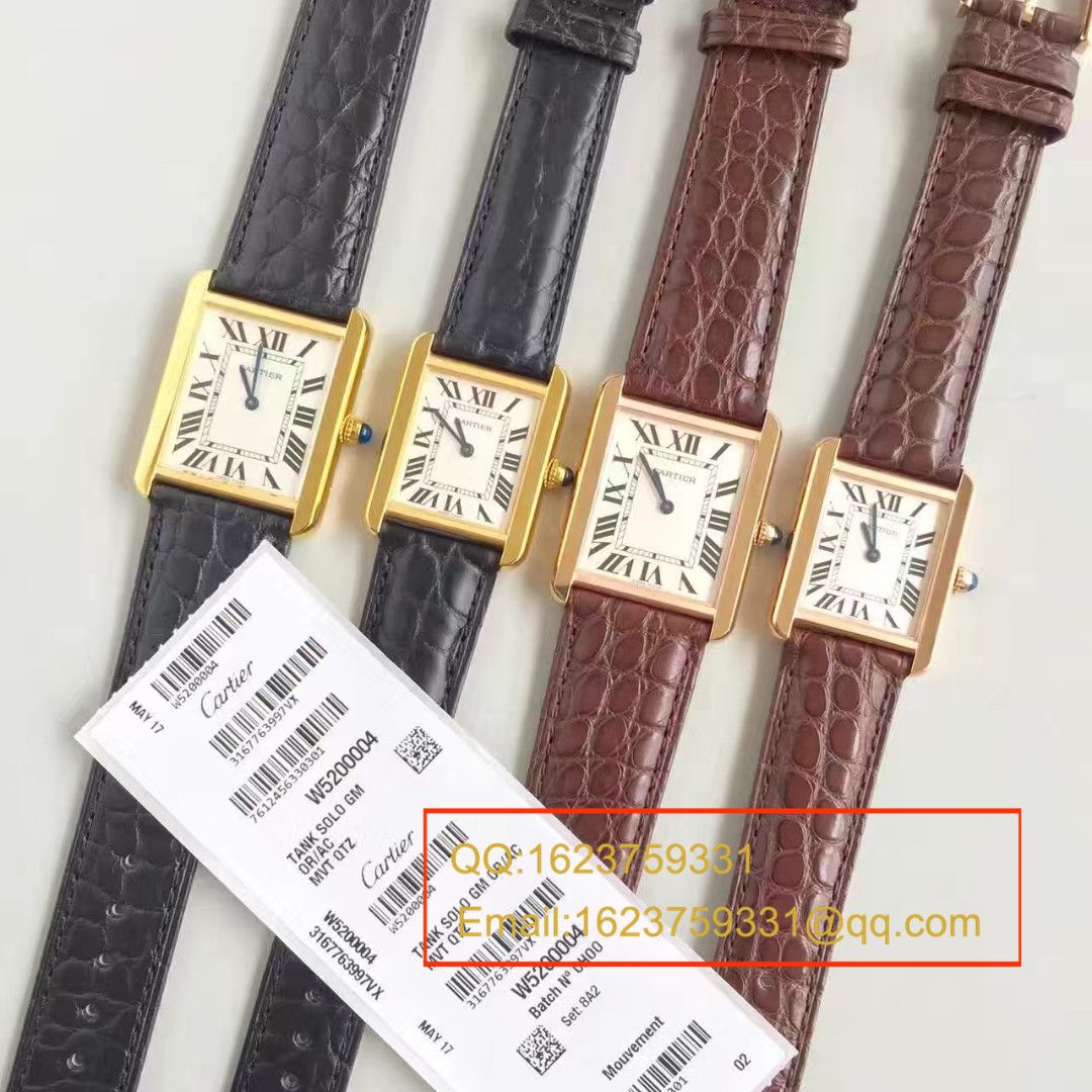 【视频解析】K11出品卡地亚坦克顶级女表（金面_玫瑰金版本）W5200025/W5200024腕表 / KAD008B