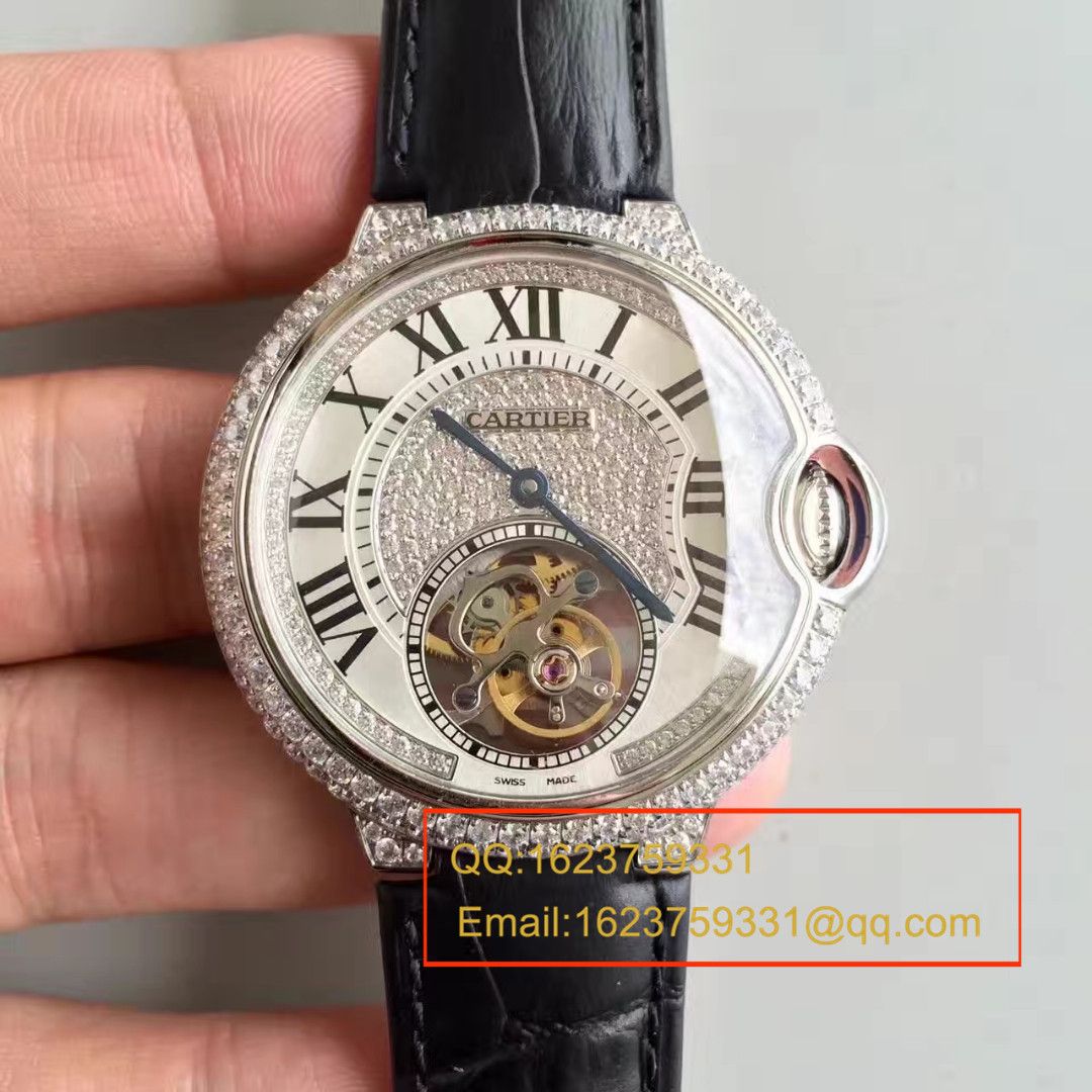 【TF厂一比一超A高仿手表】卡地亚创意宝石腕表系列HPI00716女表（满天星陀飞轮） 