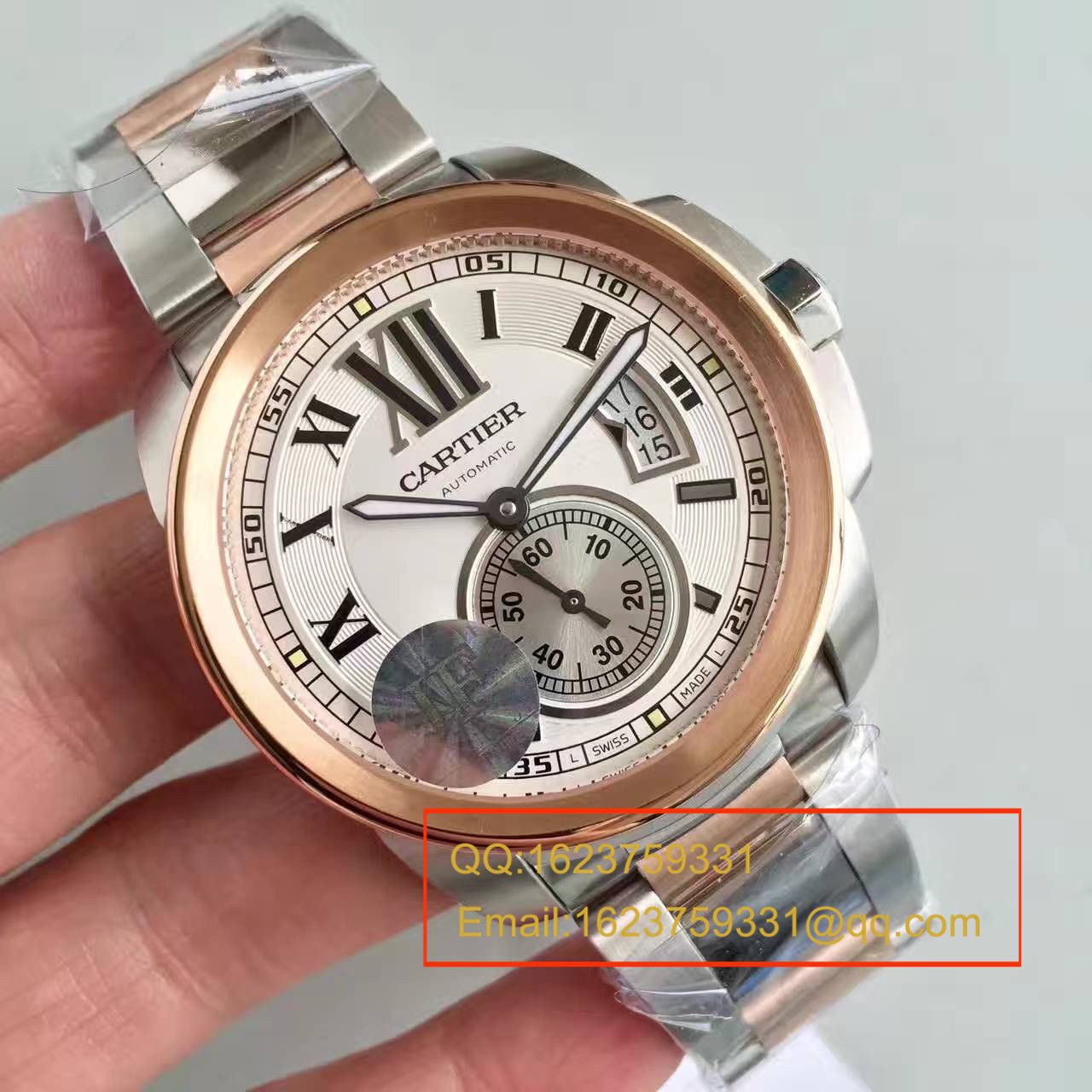 【JF厂一比一超A精仿手表】卡地亚卡历博 系列W7100036腕表 / KDY012
