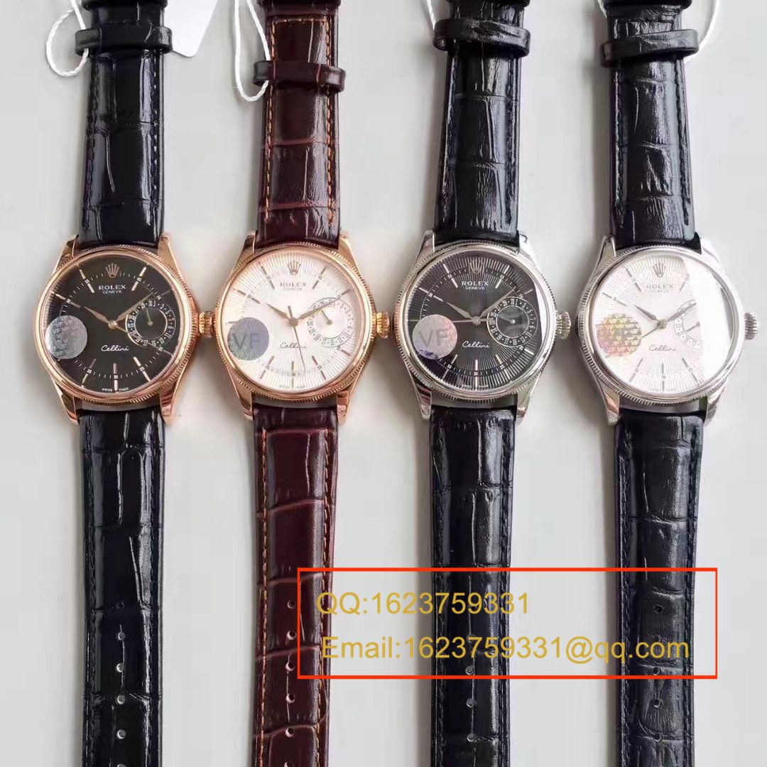 【VF厂一比一复刻手表】劳力士切利尼系列50519白盘/黑盘/玫瑰金四色可选腕表 / R152