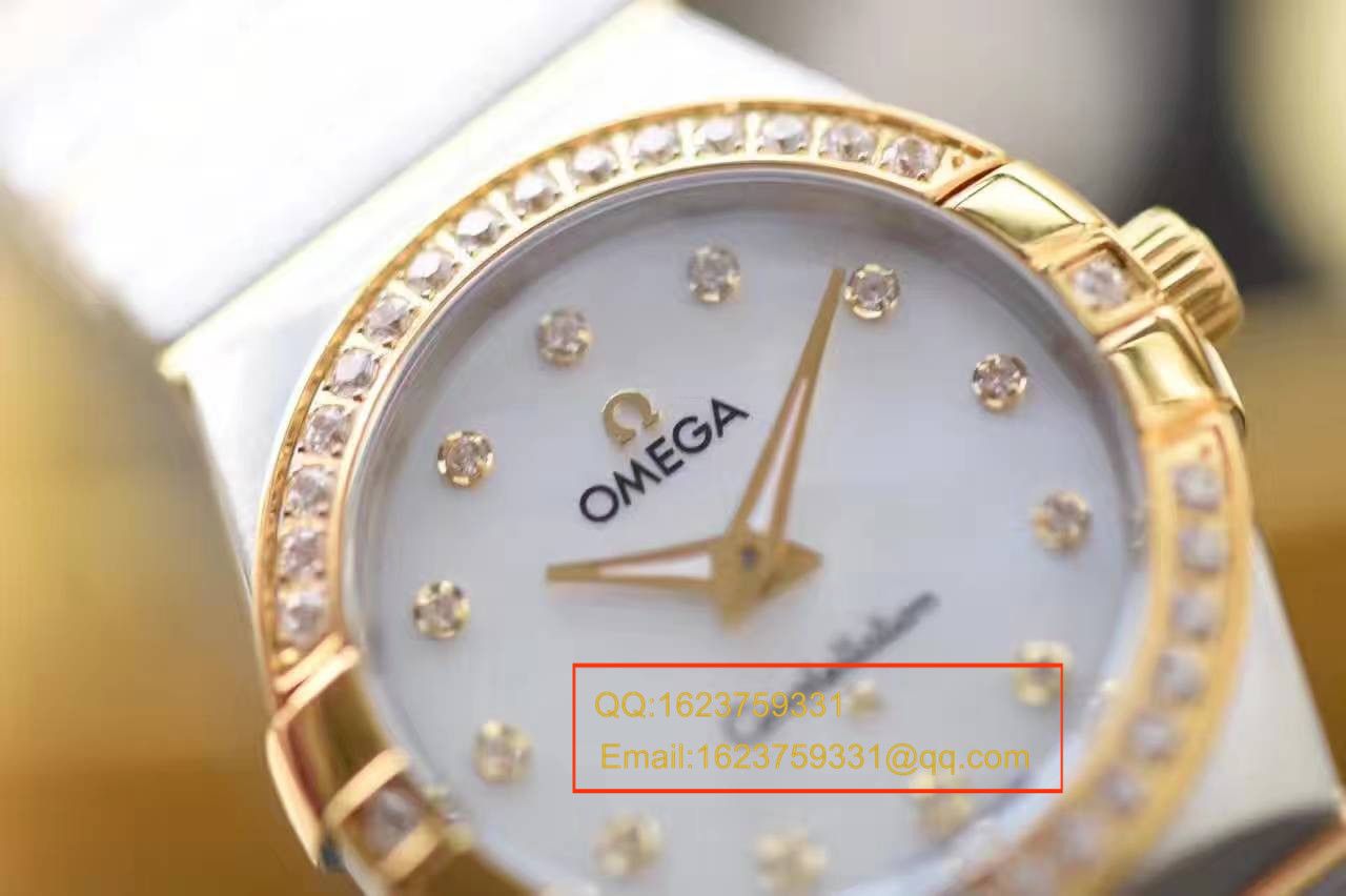 【视频解析】KZ台湾厂1:1复刻手表之欧米茄星座女表顶级版本 