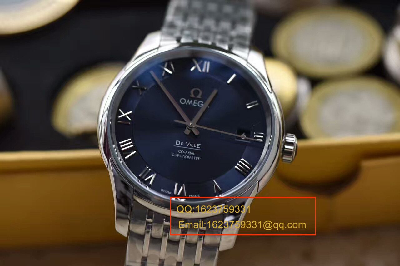 【SSS厂一比一高仿手表】欧米茄碟飞系列《明亮之蓝》431.10.41.21.03.001腕表《钢带版》 / M204