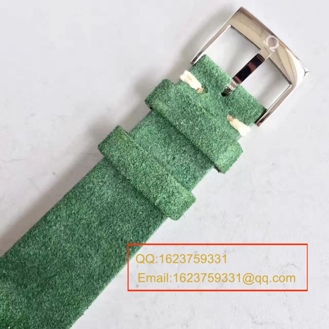 【台湾厂顶级复刻手表】欧米茄OMEGA海马复古系列120绿盘腕表 