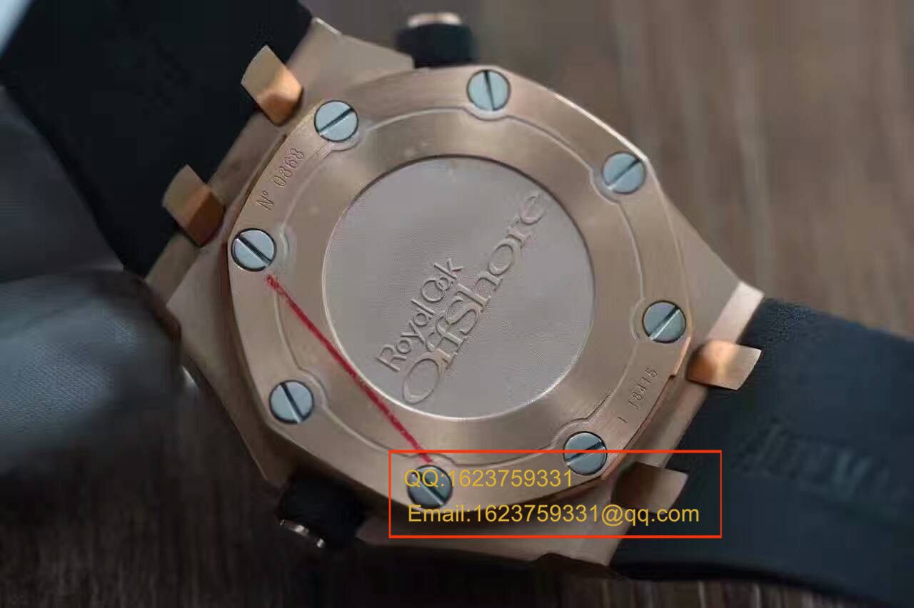 【视频评测JF厂一比一高仿手表】爱彼皇家橡树离岸型系列15709TR.OO.A005CR.01男表 