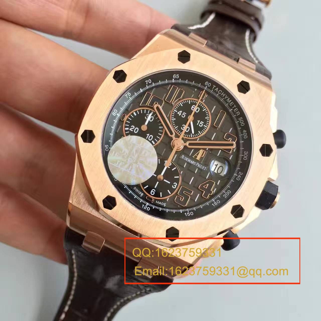 【JF厂超A高仿手表】爱彼皇家橡树离岸型系列26192OR.D0801CR.01腕表 