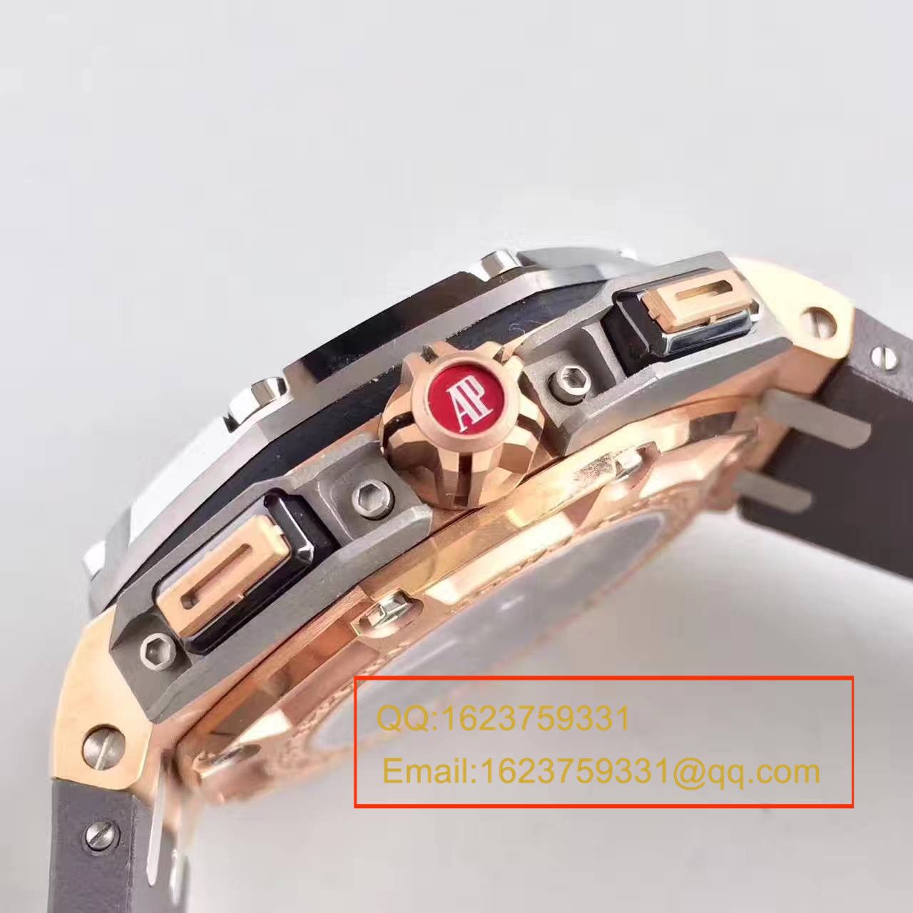【JF厂超A高仿手表】爱彼皇家橡树离岸型系列舒马赫26568OM.OO.A004CA.01机械腕表 