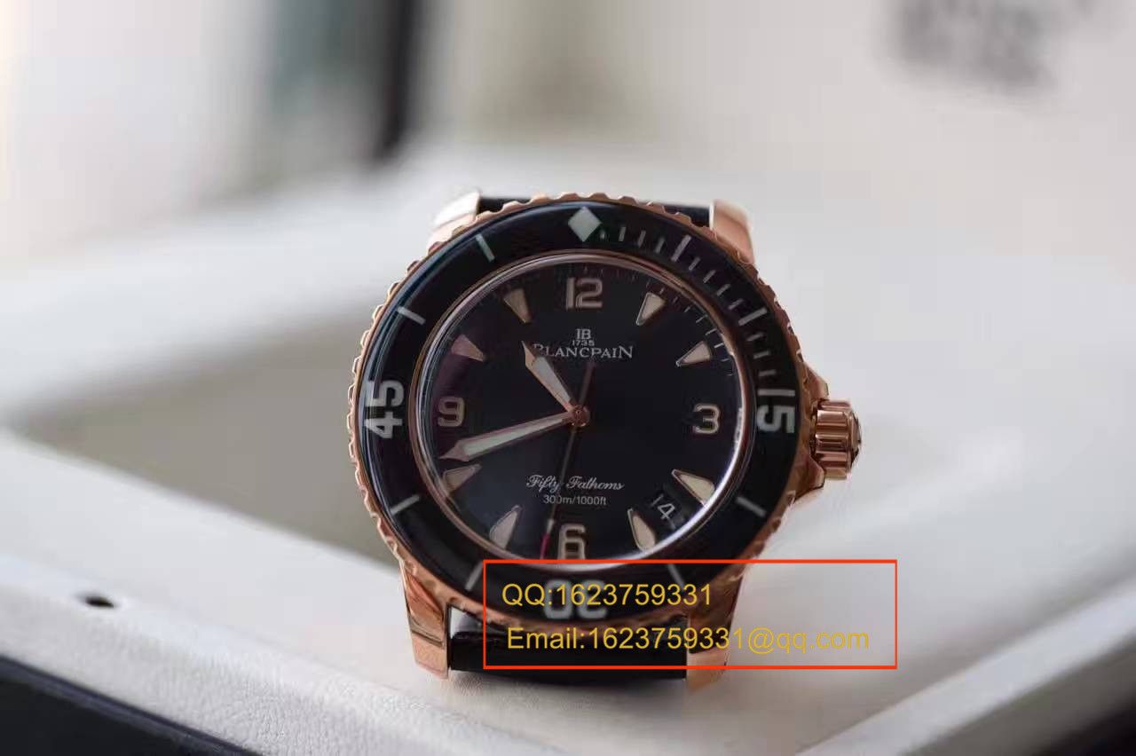 【N厂神器】高仿宝珀 Blancpain 五十噚系列5015-3630-52 自动机械腕表 