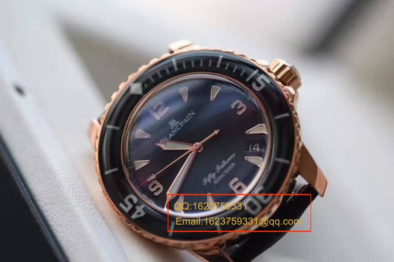 【N厂神器】高仿宝珀 Blancpain 五十噚系列5015-3630-52 自动机械腕表 / BP002