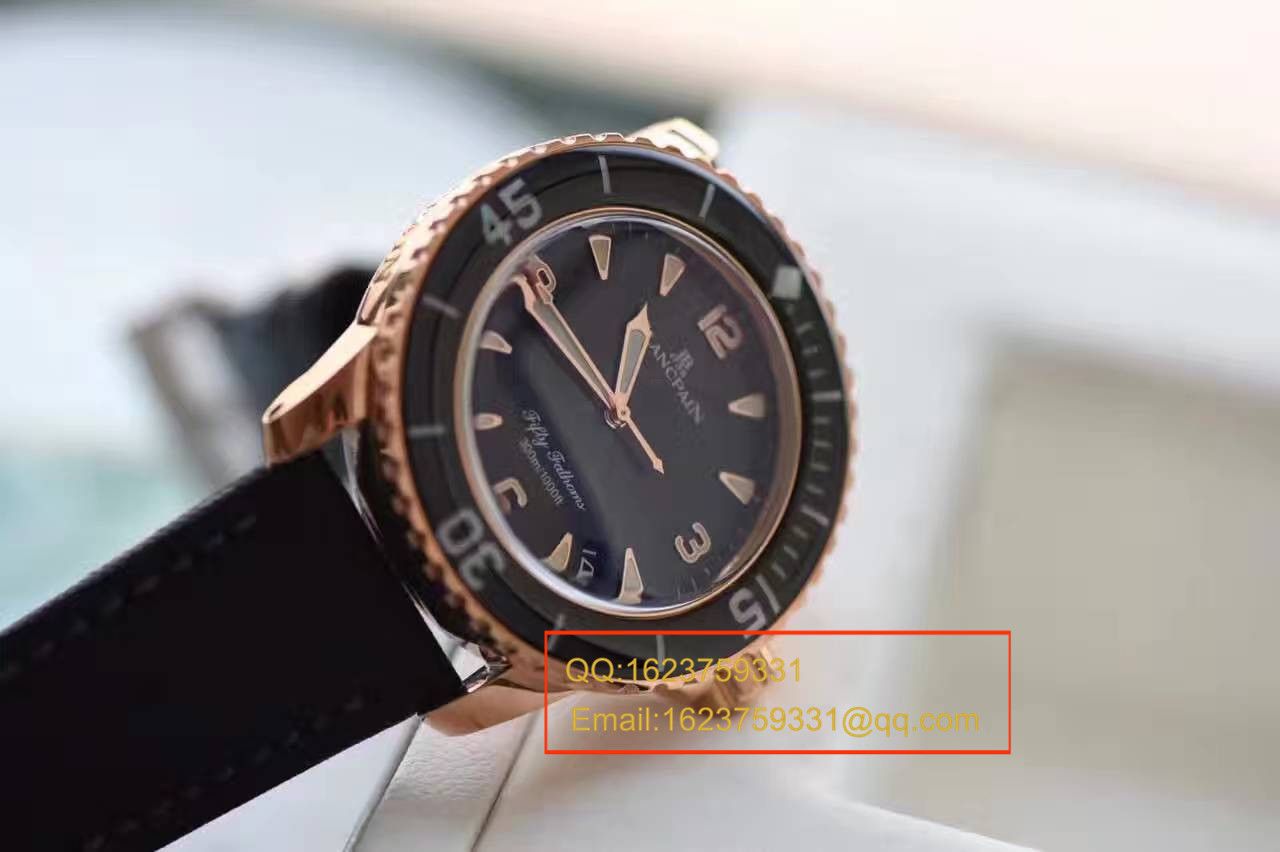 【N厂神器】高仿宝珀 Blancpain 五十噚系列5015-3630-52 自动机械腕表 