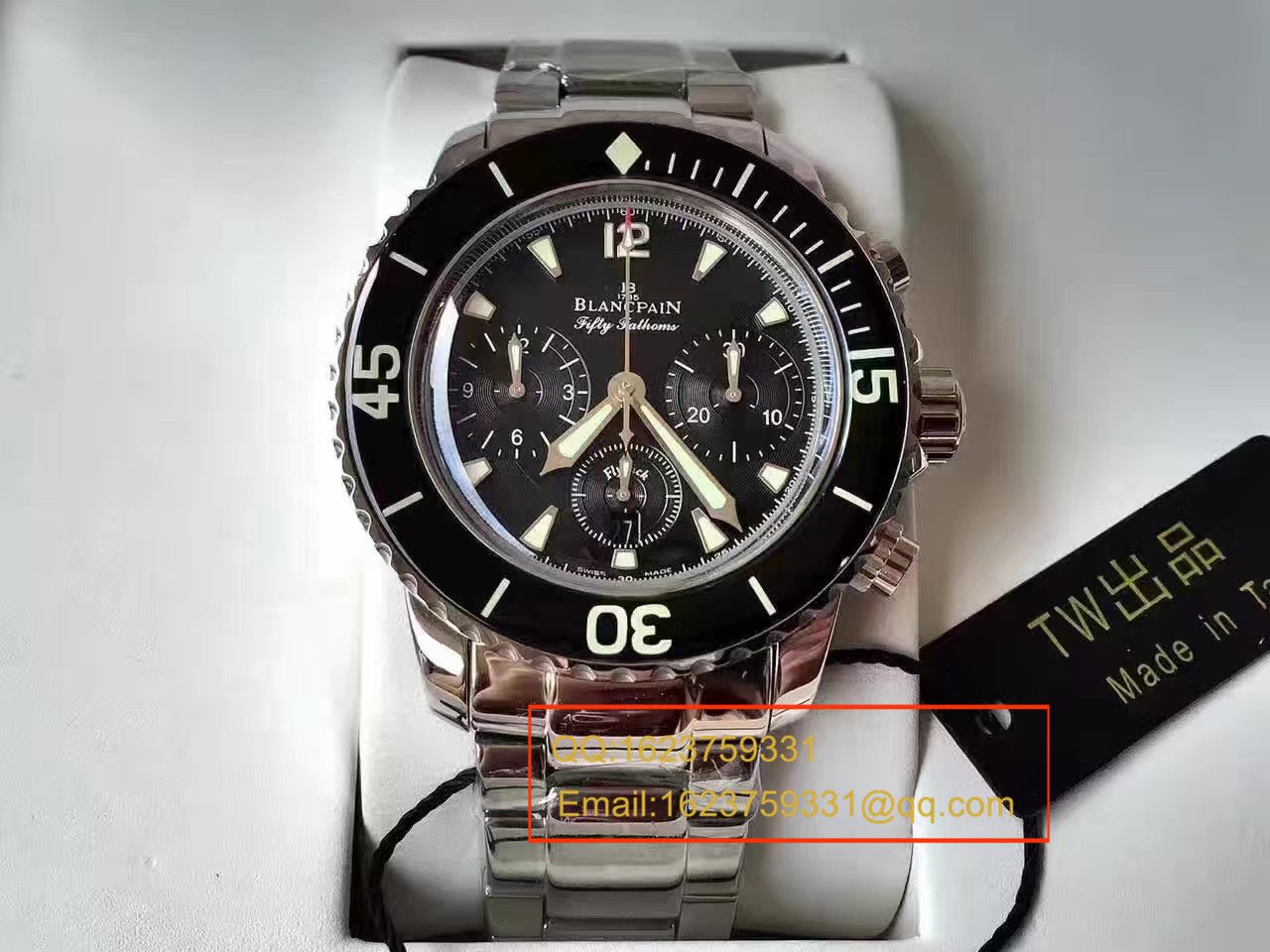  【TW厂一比一复刻手表】宝珀Blancpain 五十噚系列 超薄机芯系列5085F-1130-71 腕表 / BP009
