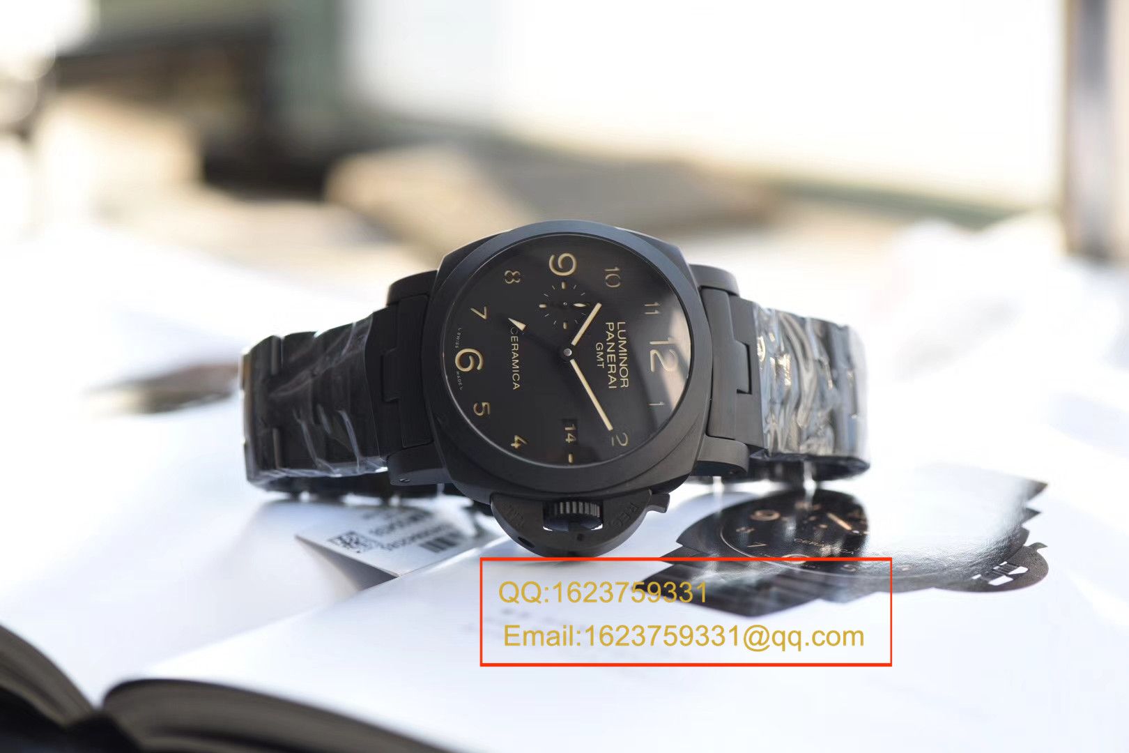 【视频评测VS一比一超A高仿手表】沛纳海LUMINOR 1950系列PAM00438全陶瓷腕表 