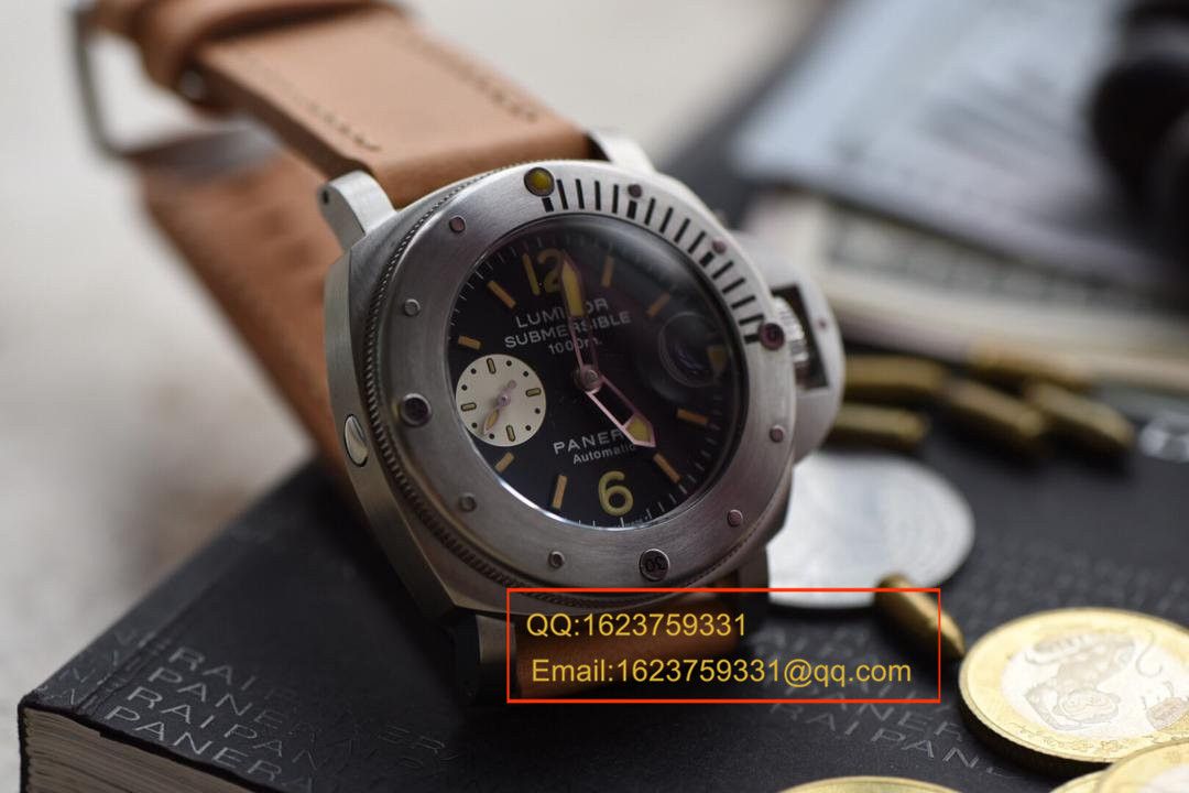 【视频评测H厂1:1超A精仿手表】沛纳海限量珍藏款系列PAM00064C腕表 