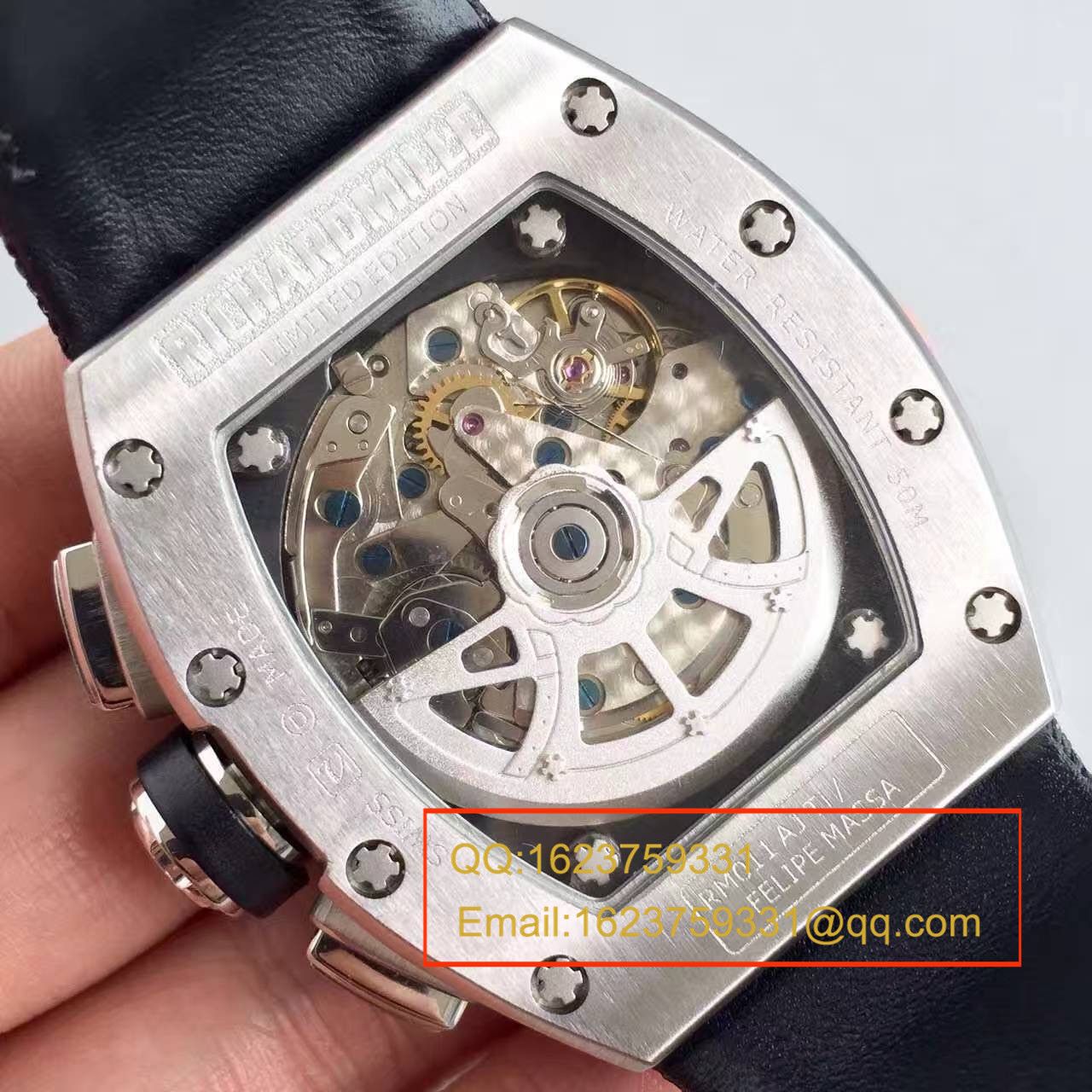 【RM一比一超A精仿手表】理查德.米勒男士系列RM 011 FLYBACK CHRONOGRAPH腕表 