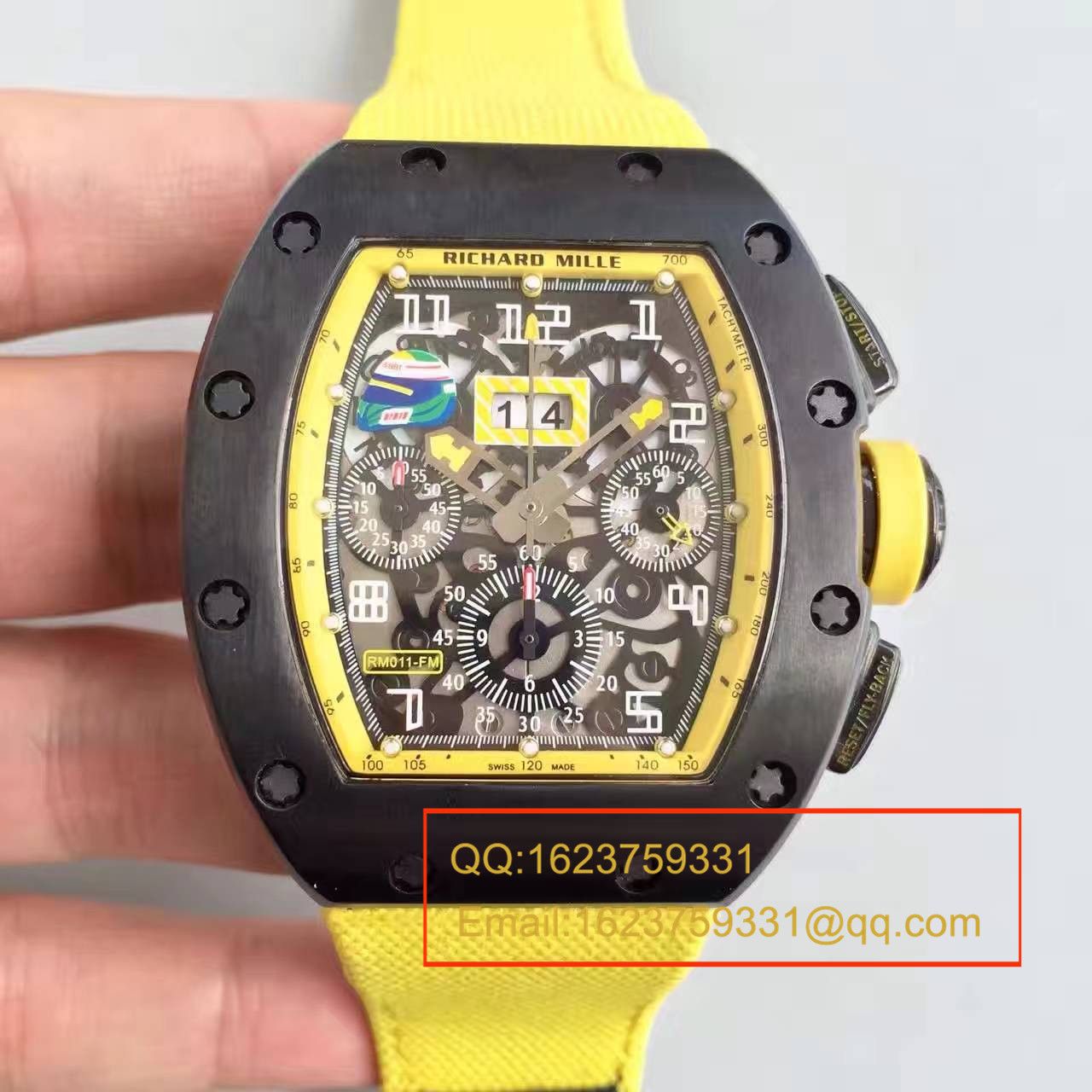 【RM一比一超A精仿手表】理查德.米勒男士系列RM 011 FLYBACK CHRONOGRAPH腕表 / RM 011 FLYBACK