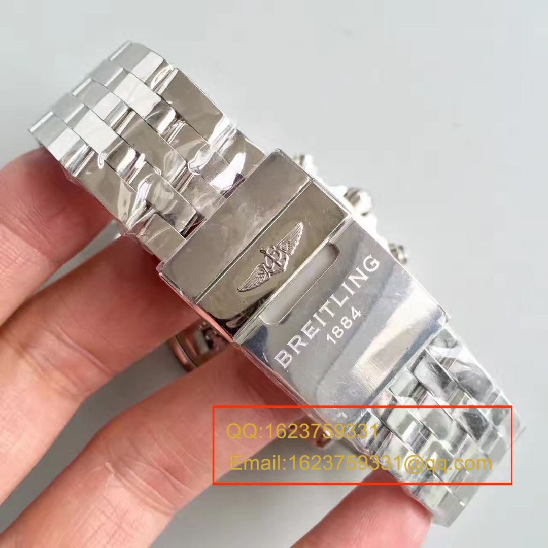 【JF厂1:1超A复刻手表】百年灵机械计时高仿AB011012/G684(Barenia精钢表带)腕表 / BL004