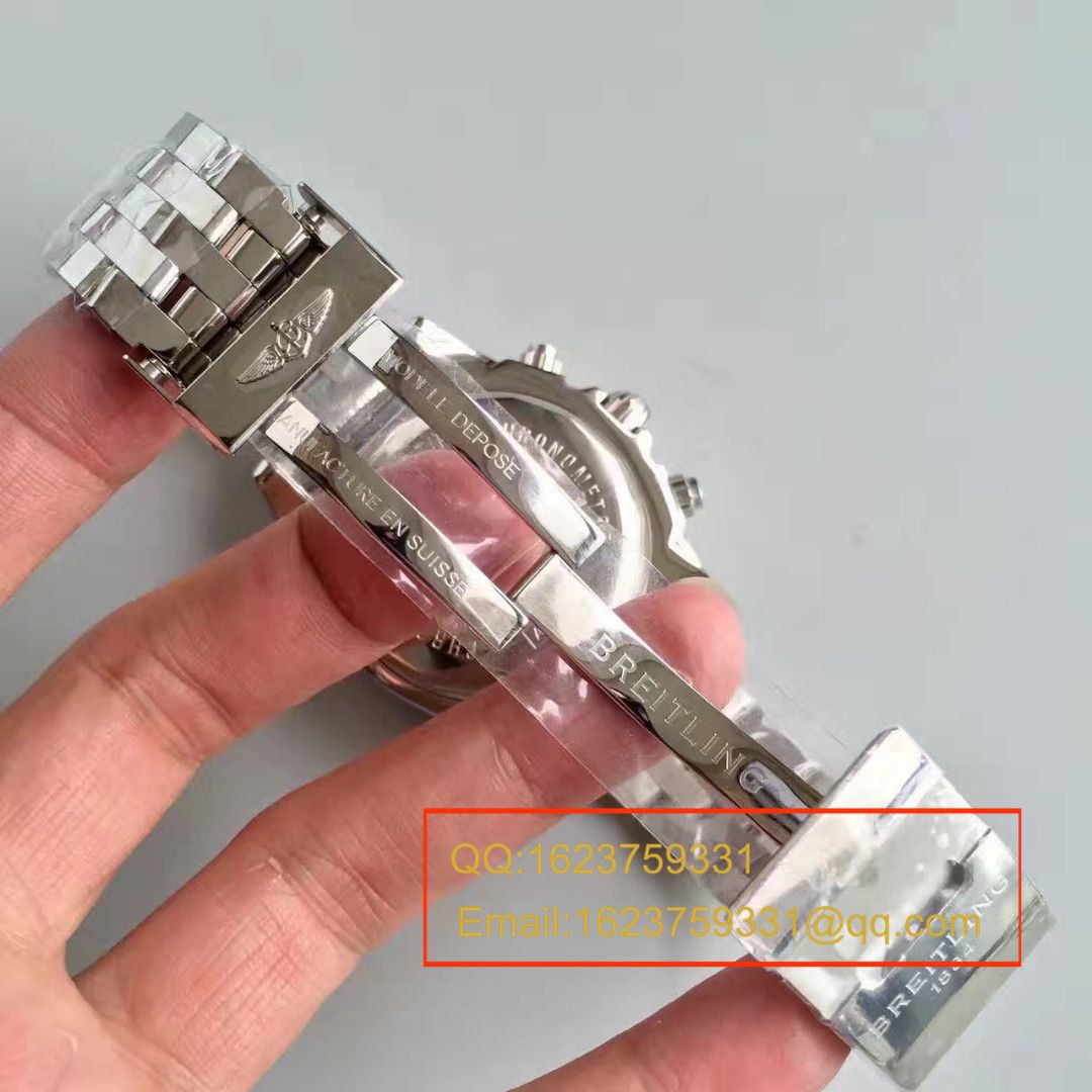 【JF厂1:1超A复刻手表】百年灵机械计时高仿AB011012/G684(Barenia精钢表带)腕表 / BL004