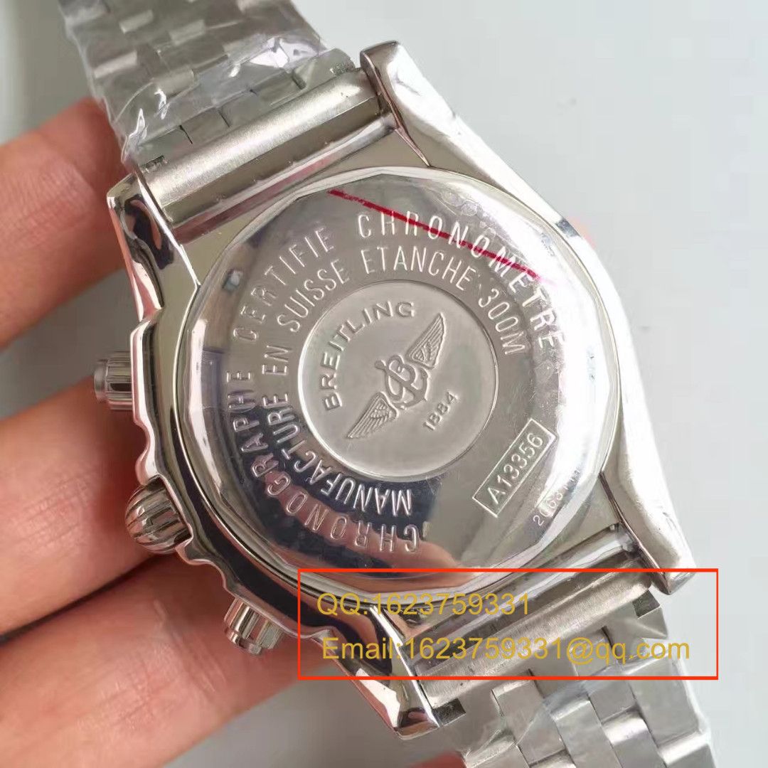 【JF厂1:1超A复刻手表】百年灵机械计时高仿AB011012/G684(Barenia精钢表带)腕表 / BL004