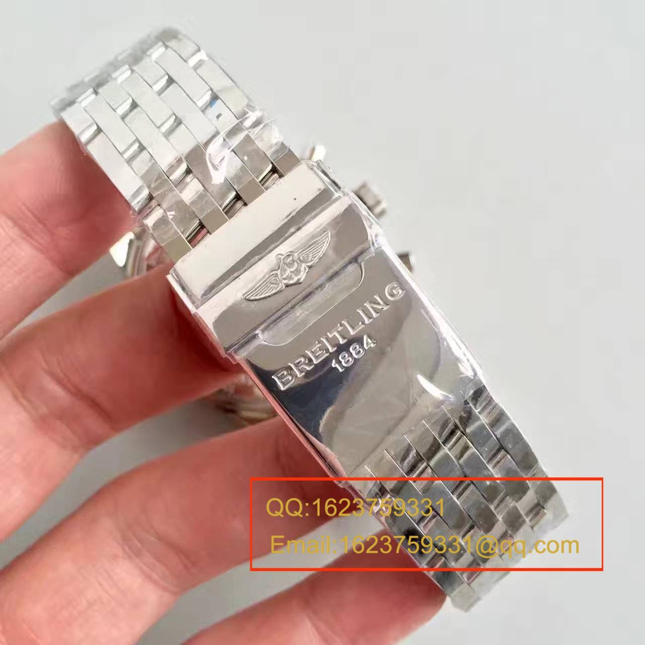 【JF1:1超A高精仿手表】百年灵蒙柏朗计时系列A2133012-B571蓝盘腕表 / BL042