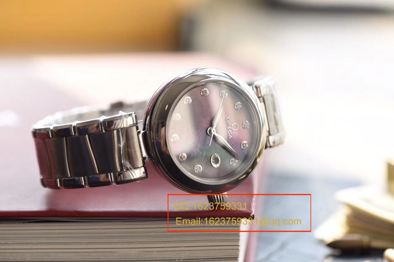 【HBBV6厂一比一超A高仿手表】欧米茄碟飞系列425.30.34.20.57.004鸟巢女士腕表 