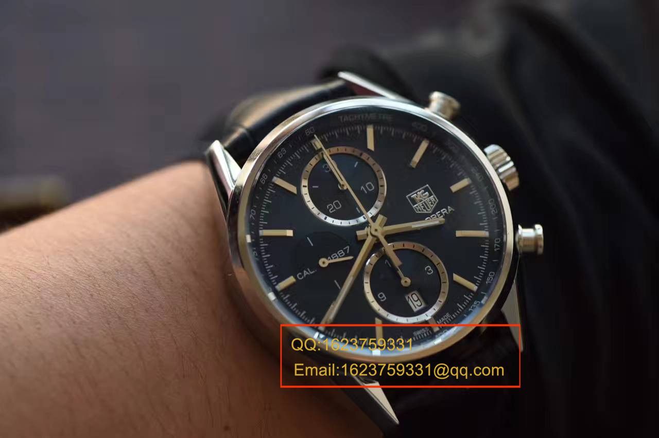 【视频解析】V6厂1:1精仿手表之泰格豪雅卡莱拉系列CAR2110.FC6266腕表 