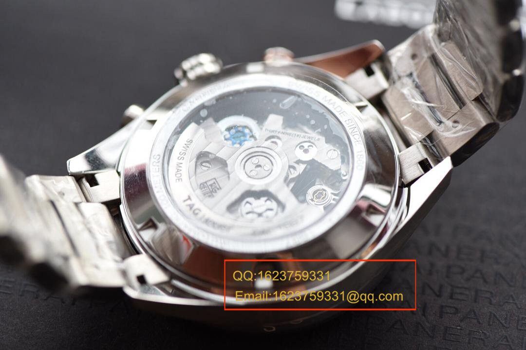 【视频评测HBBV6厂1:1顶级复刻手表】泰格豪雅卡莱拉系列CAR2A11.BA0799腕表 