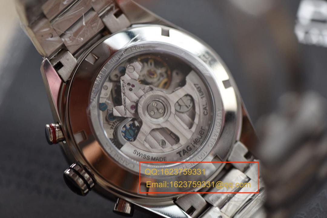 【视频评测HBBV6厂1:1顶级复刻手表】泰格豪雅卡莱拉系列CAR2A11.BA0799腕表 