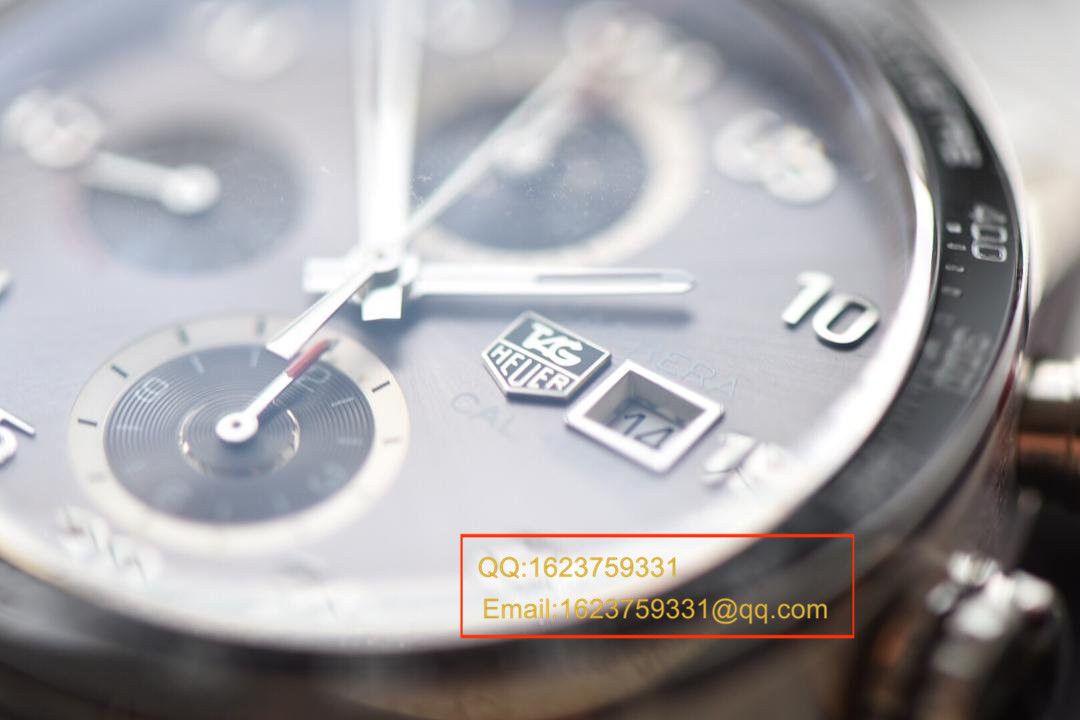 【视频评测HBBV6厂1:1顶级复刻手表】泰格豪雅卡莱拉系列CAR2A11.BA0799腕表 / TGBD0171