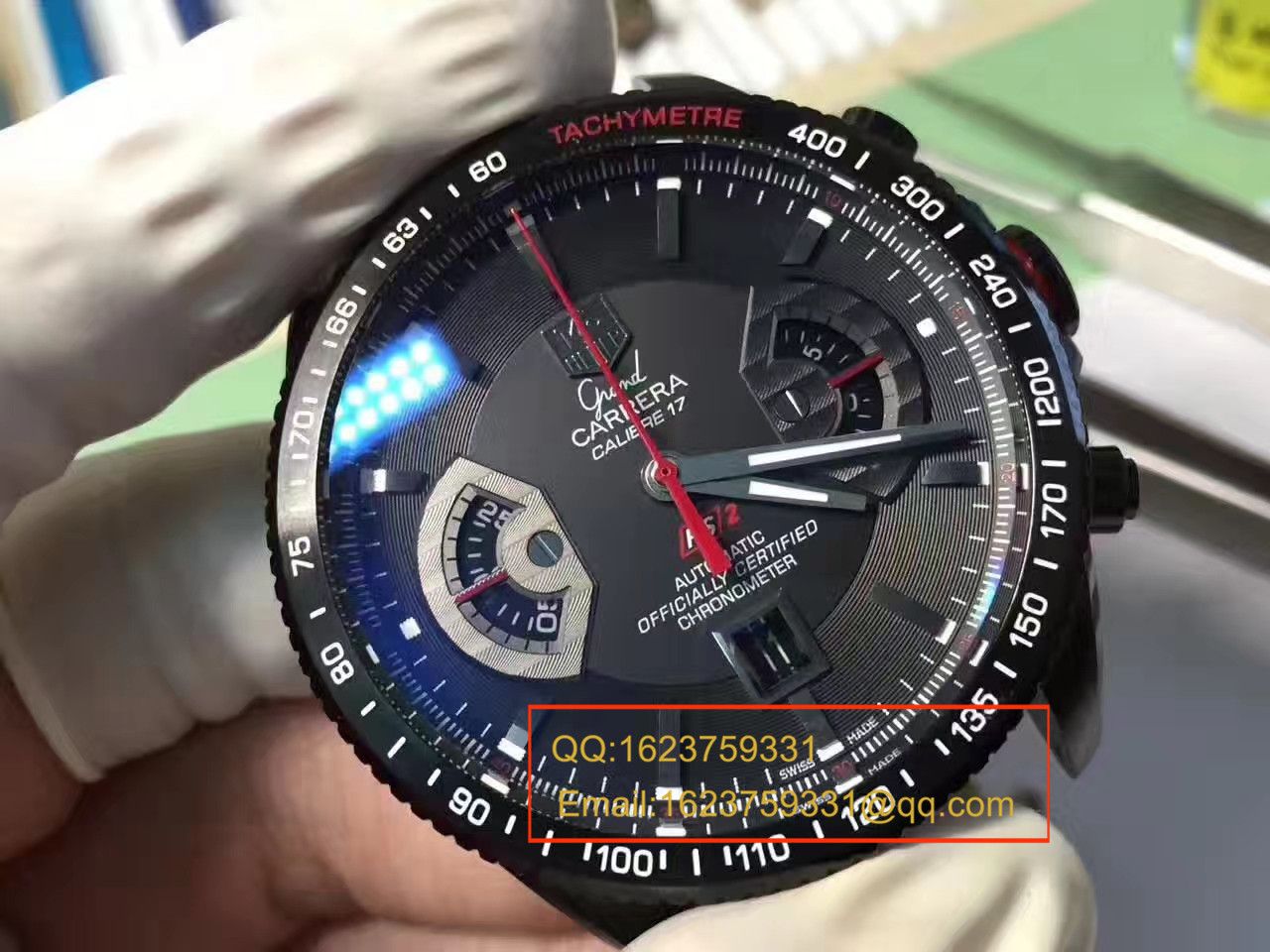 【V6厂一比一复刻手表】泰格豪雅超级卡莱拉系列CAV518B.FT6016腕表 