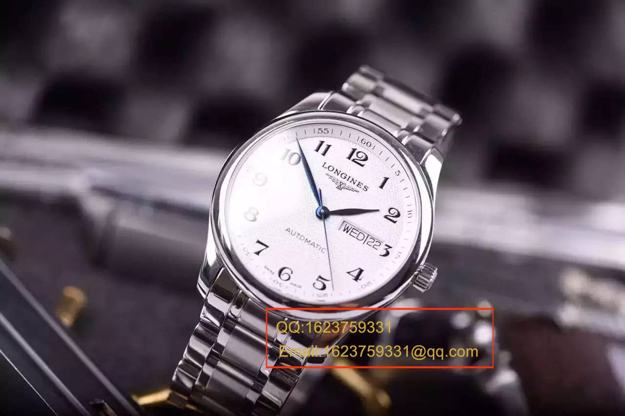 【视频评测YL厂1:1复刻手表】浪琴名匠系列名匠双历L2.755.4.78.6腕表 