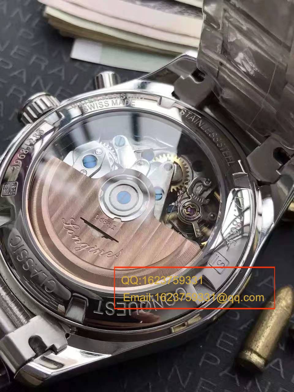 【视频评测YL厂1:1顶级复刻手表】浪琴康铂系列L2.786.4.76男表 