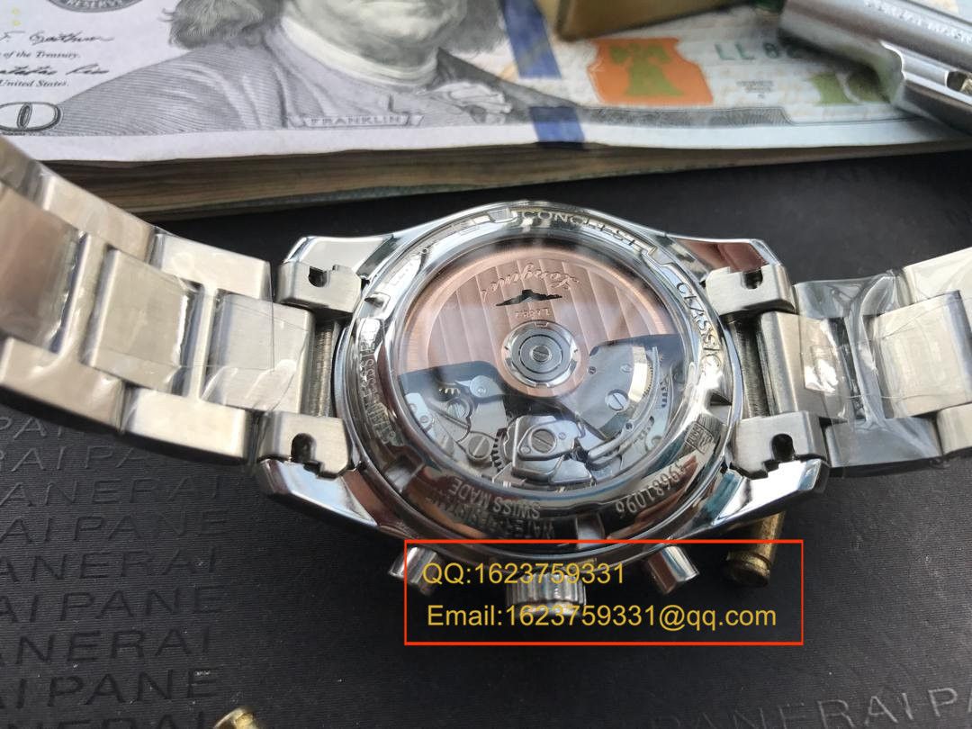 【视频评测YL厂1:1超A高精仿手表】浪琴康铂系列月相腕表L2.798.4.72.6 / LB0052