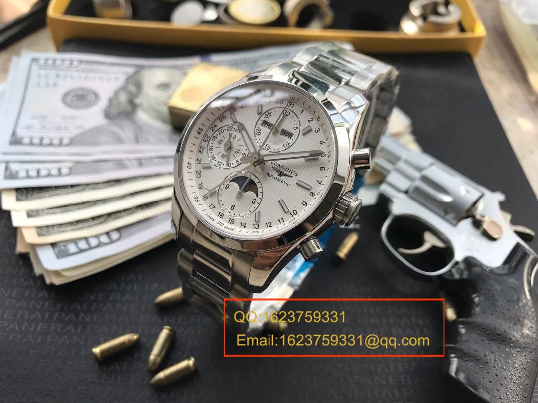 【视频评测YL厂1:1超A高精仿手表】浪琴康铂系列月相腕表L2.798.4.72.6 / LB0052