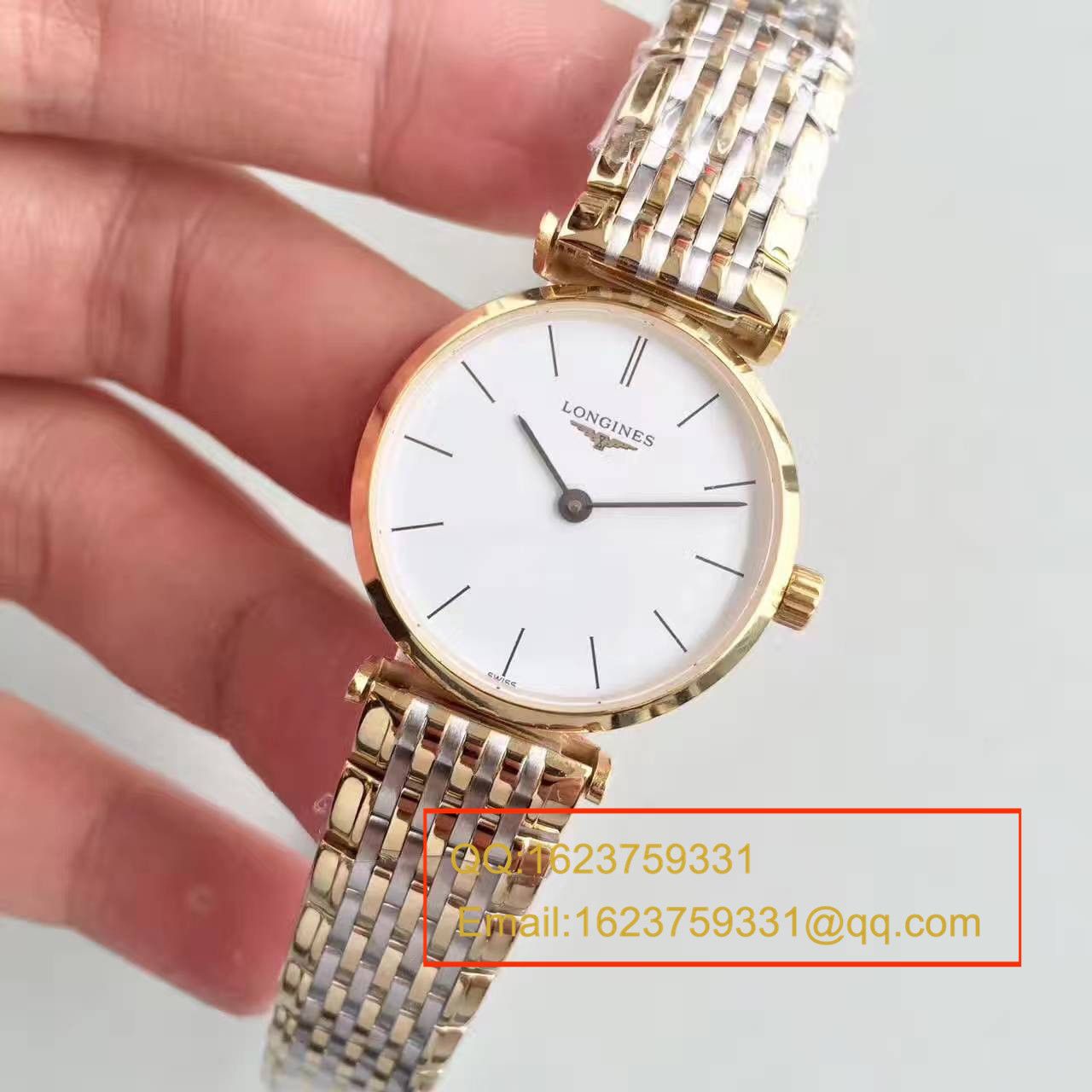 【MK厂一比一超A精仿手表】浪琴优雅系列L4.209.2.12.7女士腕表 