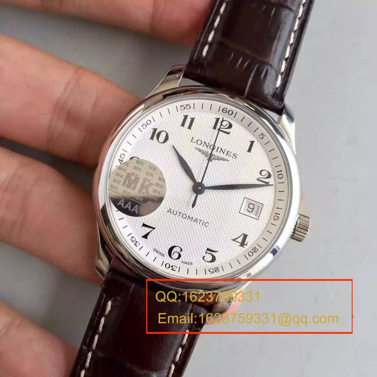 【MK厂一比一超A精高仿手表】浪琴LONGINES制表传统《名匠系列》L2.518.4.78.3机械腕表 / LQ008