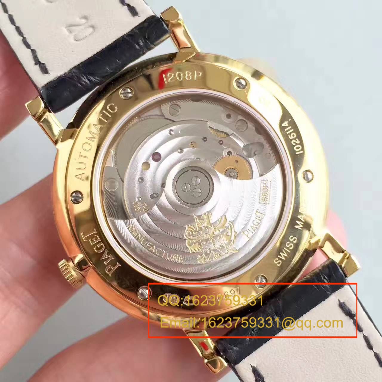 【台湾工厂1:1高仿手表】伯爵ALTIPLANO系列G0A29120腕表 / PT008