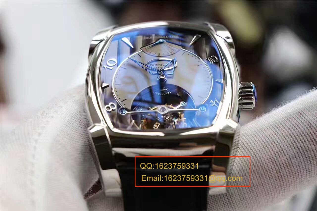 【视频评测BM1:1精仿手表】帕玛强尼TOURBILLON系列PF011255.01陀飞轮腕表 