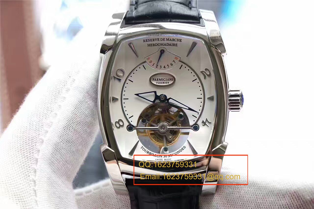 【视频评测BM1:1精仿手表】帕玛强尼TOURBILLON系列PF011255.01陀飞轮腕表 