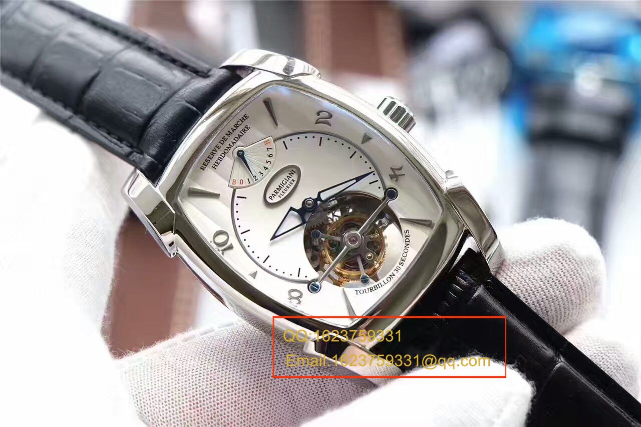 【视频评测BM1:1精仿手表】帕玛强尼TOURBILLON系列PF011255.01陀飞轮腕表 