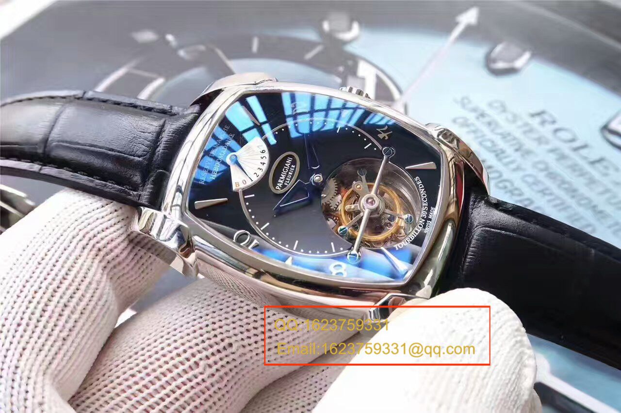 【视频评测BM1:1精仿手表】帕玛强尼TOURBILLON系列PF011255.01陀飞轮腕表 