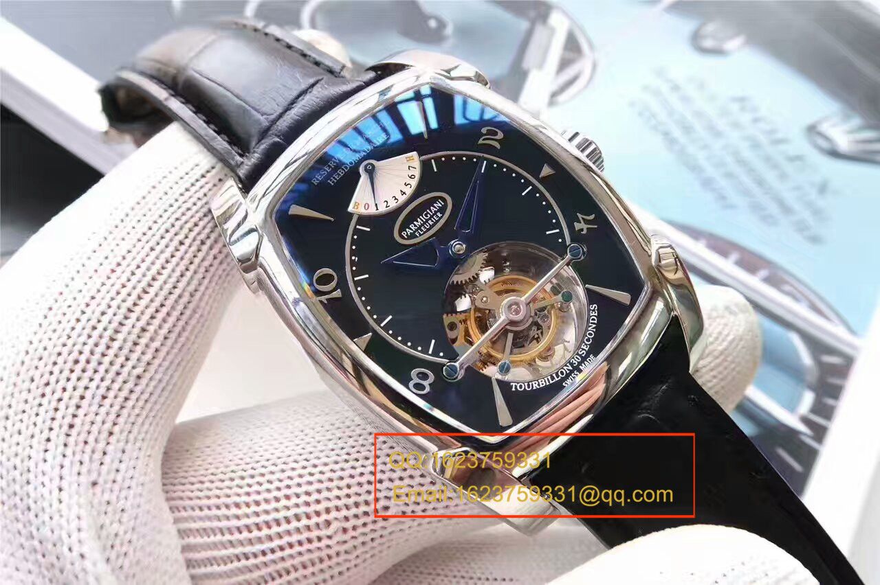 【视频评测BM1:1精仿手表】帕玛强尼TOURBILLON系列PF011255.01陀飞轮腕表 / PM014